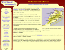 Tablet Screenshot of moroccan-moments.com